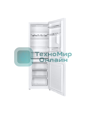Холодильник Maunfeld MFF185SFW белый двухкамерный 213/104л морозилка снизу