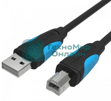 Кабель интерфейсный USB 2.0 Vention AM/BM (VAS-A16-B200)