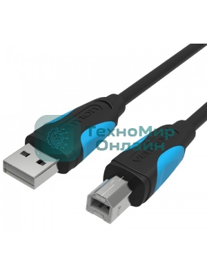 Кабель интерфейсный USB 2.0 Vention AM/BM (VAS-A16-B200)