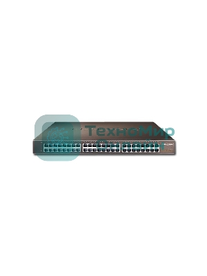 Коммутатор сетевой TP-Link SMB TL-SG1048 Коммутатор 48-port Gigabit Switch, 1U 19-inch rack-mountable steel case