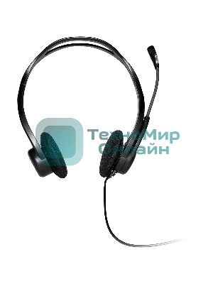 Гарнитура Logitech PC Headset 960 Stereo чёрный, проводная, USB