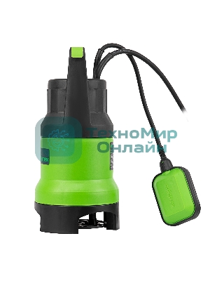 Дренажный насос Сибртех для грязной воды СДН800-35 800 Вт напор 9 м 13500 л/ч
