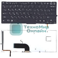 Клавиатура для ноутбука Sony Vaio VPC-SD VPC-SB черная с подсветкой