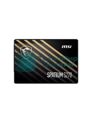 Накопитель SSD MSI SPATIUM S270, 960Gb, 2.5