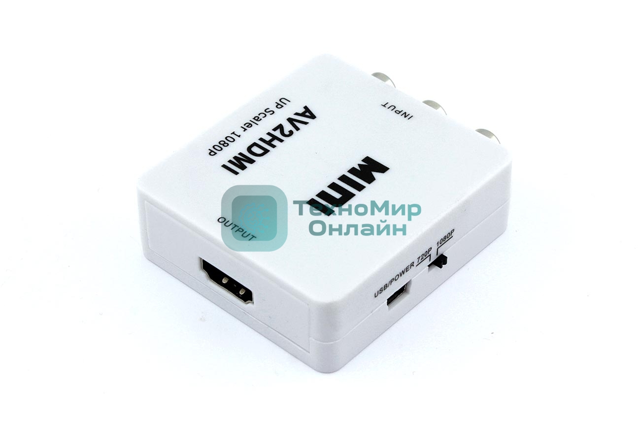 Переходник с AV (тюльпаны) на HDMI
