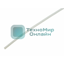 Термоусадочная трубка Rexant 3,5/1,75 мм, прозрачная, упаковка 50 шт. по 1 м