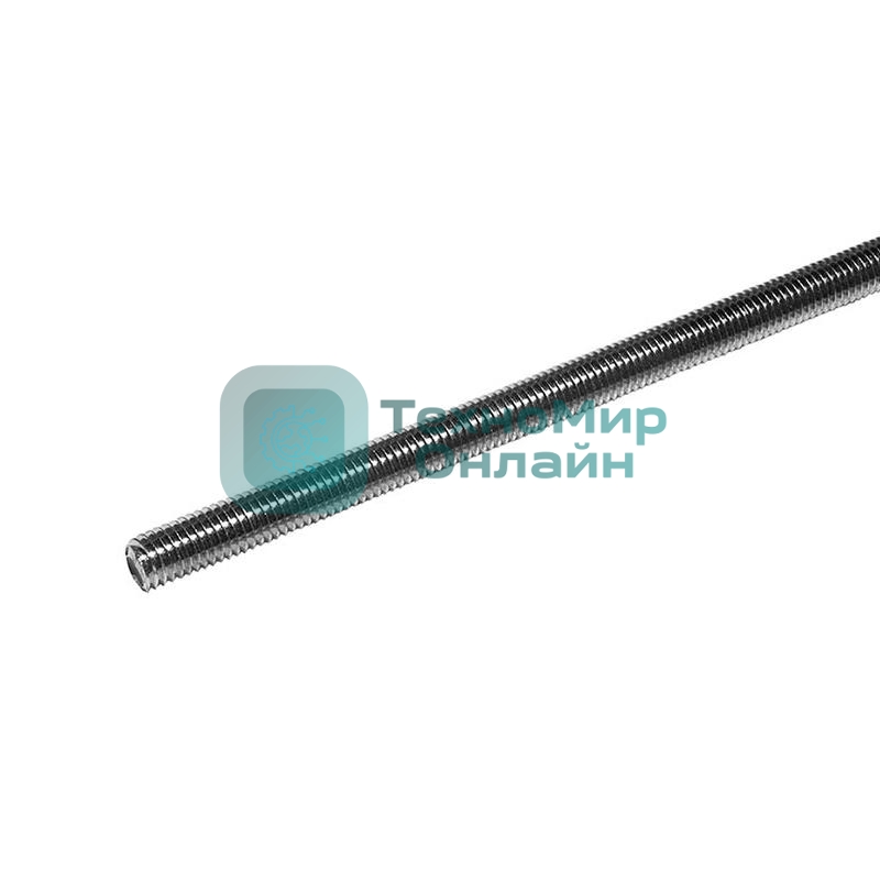 Шпилька (Штанга) оцинкованная с резьбой М8х1 м DIN 975 - накл. 100768 Tech-KREP