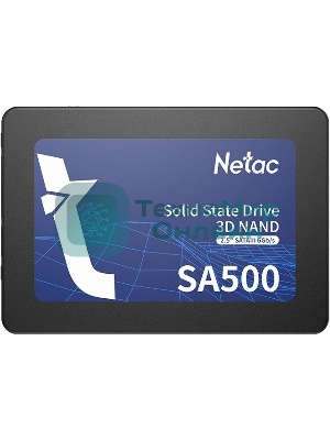 Накопитель SSD Netac SA500, 480Gb, SATA III, 2.5