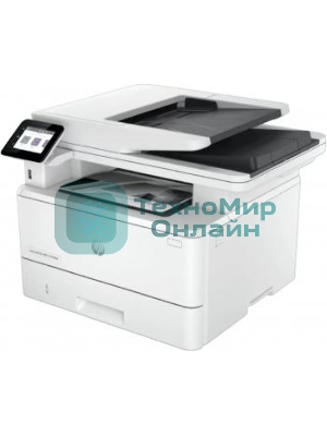 МФУ лазерное HP LaserJet Pro 4103fdw (2Z629A), A4, ч/б, печ. до 40 стр/мин., скан. до 29 стр/мин., 1200 x 1200 dpi (печать) 600x600dpi (скан.), USB, RJ-45, Wi-Fi, BlueTooth, Air Print, Mopria