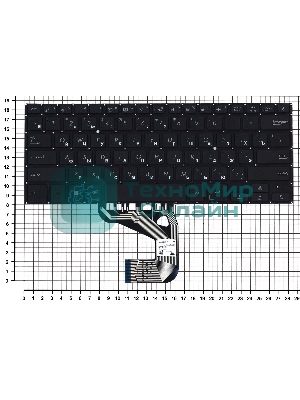 Клавиатура для ноутбука Asus X406 черная