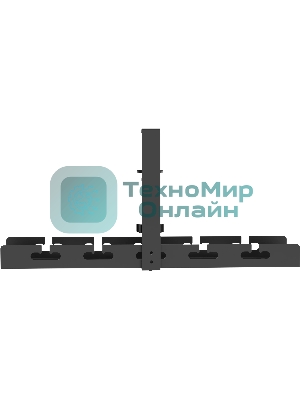 Кабель-канал Cactus CS-CM-400-1BK для столов 40x12.9x19см черный