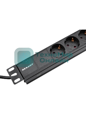 Блок распределения питания Rexant для 19