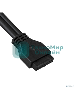 Планка USB на переднюю панель ExeGate EX289289RUS U5H-615, 5,25