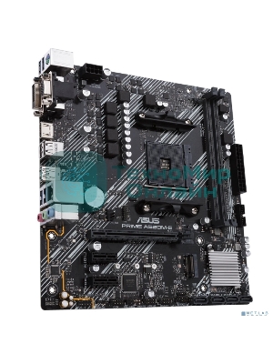Материнская плата ASUS PRIME A520M-E/CSM, AM4, AMD A520, 2xDDR4, 4xSATA, 1xM.2, 1xPCIe 3.0 x16, 2xPCIe x1, 1xDVI-D, 1xHDMI, 1xVGA, 1x 1Gb LAN, 1xUSB-A 3.2 Gen 2, 2xUSB-A 2.0, 4xUSB-A 3.2 Gen 1, 3x3.5 мм, 7.1, mATX