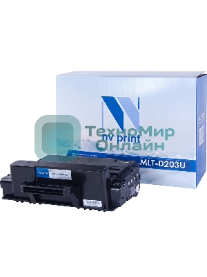 Картридж лазерный NV Print совместимый Samsung MLT-D203U для ProXpress M4020ND/M4070FR (15000k)