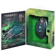 Мышь проводная Oklick 905G INVASION черный, 3200 dpi, USB, кнопки - 6