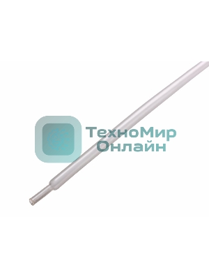 Термоусадочная трубка Rexant 3,5/1,75 мм, прозрачная, упаковка 50 шт. по 1 м