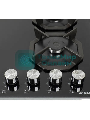 Газовая варочная панель Maunfeld EGHG.64.2CB\G черный