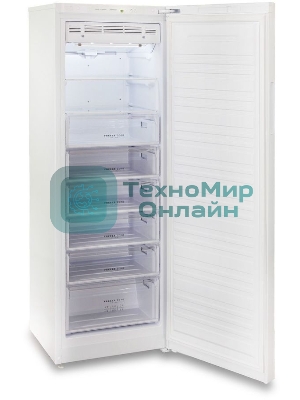 Морозильная камера Бирюса Б-6047SN, белый, 280л, 8 ящиков