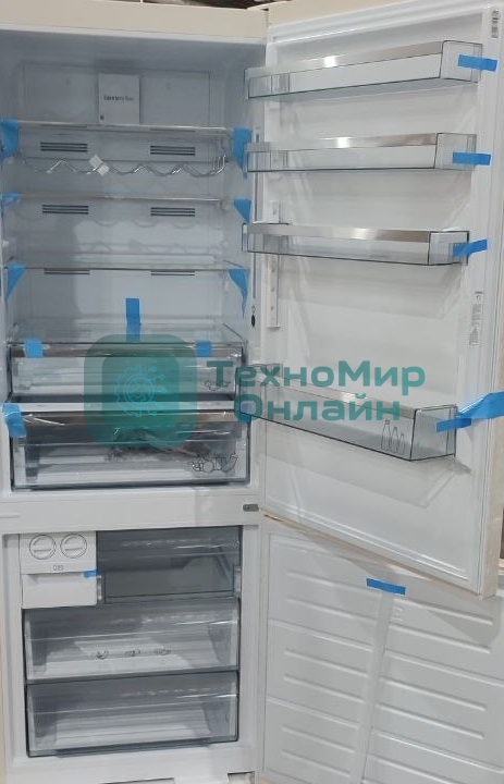 (Поврежденный товар) Холодильник Sharp SJ-492IHXJ42R бежевый [См.описание!]