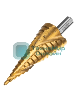 Сверло Matrix ступенчатое 4-6-8-10-12-14-16-18-20-22-24-26-28-30-32мм hss спиральный профиль