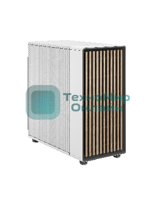 Компьютерный корпус без блока питания Fractal Design North XL, Full-Tower, 3x140мм, 2xUSB-A 3.2 + 1xUSB 3.2 Type-C E-ATX, ATX, mATX, mITX Wood panel, Chalk белый