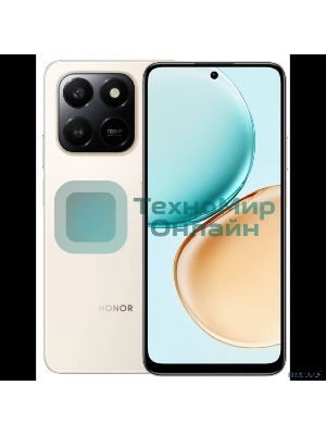 Смартфон HONOR X7d 6/128Gb золотой