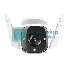 Видеокамера IP TP-Link Tapo C310 белый 3Mp indoor & outdoor IP camera, 30m Night Vision, IP66 dust & waterproof, Motion Detection and Notification, 2-way Audio, supports Micro SD card storage, easy setup with APP