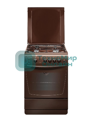 Плита газовая Gefest ПГ 1200-С7 К89 коричневый, конфорок 4 шт, духовка 63 л, 60 см x 85 см x 60 см