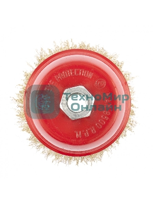 Щетка Matrix для УШМ, 100 мм, М14, 