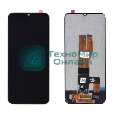 Дисплей для Realme C30 черный