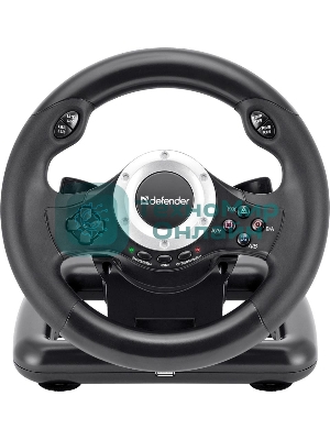 Игровой руль Defender TURBO PRO PC/PS3/PS4/XBOX