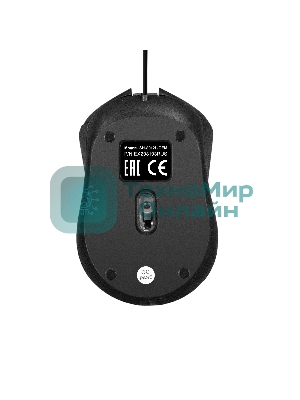 Мышь проводная ExeGate Professional Standard SH-8012L OEM черный, 1000 dpi, USB, кнопки - 3