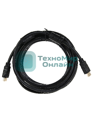 Кабель HDMI-19M - HDMI-19M ver 2.0+3D/Ethernet,2 фильтра 5m Telecom