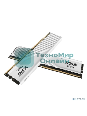 Оперативная память XPG Lancer Blade, DDR5, 32GB (2x16GB), 5600MHz, CL46, DIMM, с радиаторами, белый