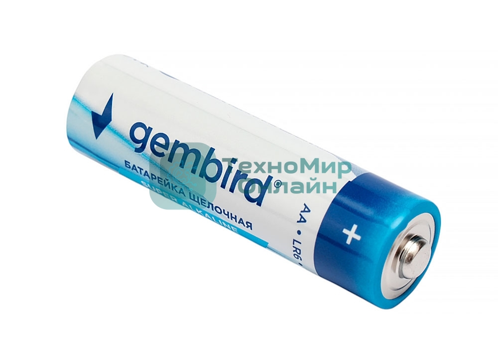 Батарейки щелочные/алкалиновые Gembird GB-LR6-40B, тип AA, 40шт, коробка