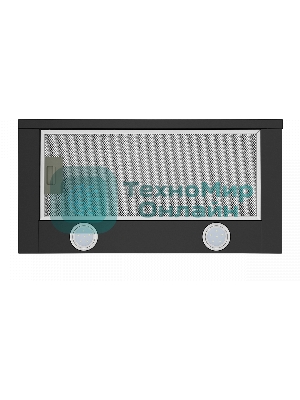 Вытяжка встраиваемая Maunfeld VS Light 60 черный, 60 см, 520 куб. м/ч, 56 дБ