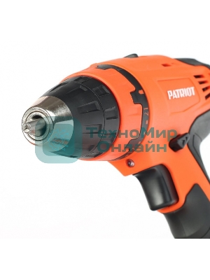 Дрель-шуруповерт аккумуляторная Patriot BR 140Li, Аккумуляторная, 14,4В, 2 АКБ, Кейс