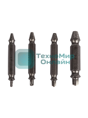 Набор экстракторов для шурупов Профи Kranz