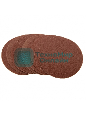 Круг абразивный Matrix на ворсовой подложке под 