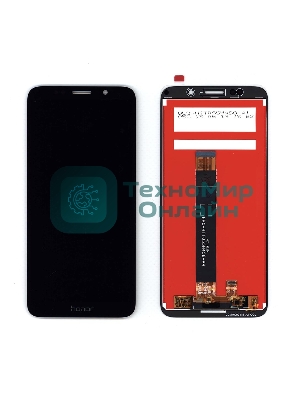 Дисплей для Honor 7A Prime черный