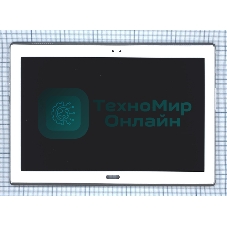 Модуль (матрица + тачскрин) для Lenovo Tab 4 TB-X704 белый с рамкой