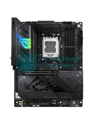 Материнская плата ASUS ROG STRIX X870-F GAMING WIFI, AM5, AMD X870, 4xDDR5, 2xSATA, 4xM.2, 1xPCI-E 5.0 x16, 1xPCI-E 4.0 x4, 1xHDMI, 1xDP, 2xUSB-C USB4, 1xUSB-C 10Gbps, 5xUSB-A 10Gbps, 4xUSB-A 5Gbps, 1x 2.5Gb LAN, 2x3.5 мм, 7.1, ATX