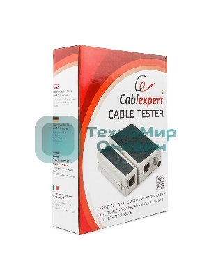 Тестер LAN Gembird NCT-1, для RJ-45, RG-58