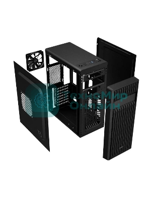 Компьютерный корпус Zalman S2 черный без БП ATX 2x120мм 2xUSB 2.0 1xUSB 3.0 audio bott PSU