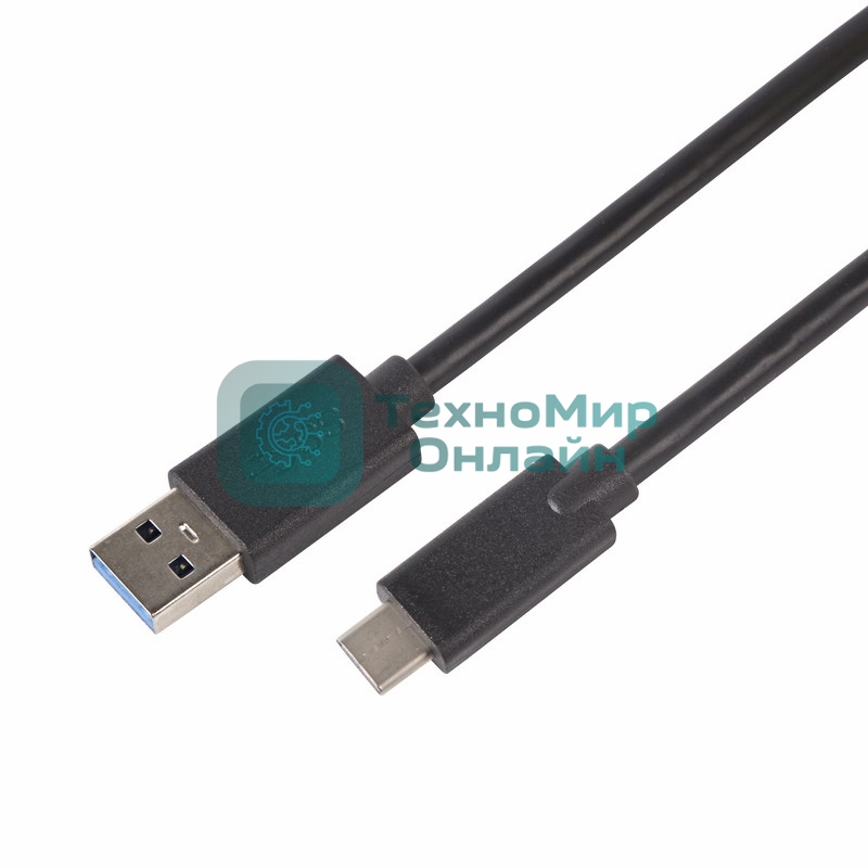 Шнур USB 3.1 type C (male)-USB 3.0 (male) Rexant 1 м