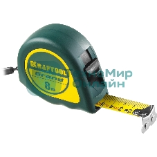 Рулетка KRAFTOOL GRAND 8м/25мм с ударостойким корп.