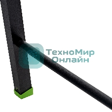 Стремянка Сибртех 3 ступени, стальной профиль, алюминиевые ступени