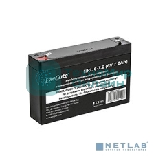 Батарея для ИБП ExeGate DTM 607 (6V 7Ah), клеммы F1