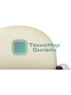 Стул Бюрократ ДЖУНО светло-бежевый, эко.кожа, на ножках дерево